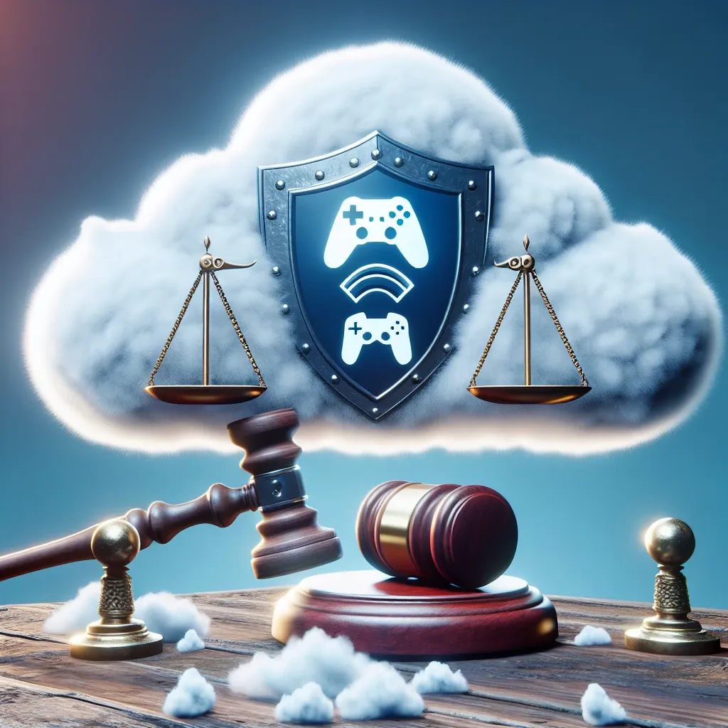 "Regulación de la calidad mínima en plataformas de gaming en la nube según la CNMC - imagen ilustrativa de videojuegos en la nube"